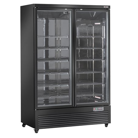 Vitrine Frigo verticale, 2 portes, 1085 litres  - NOIRE - Diamond - WR-VP99-2B