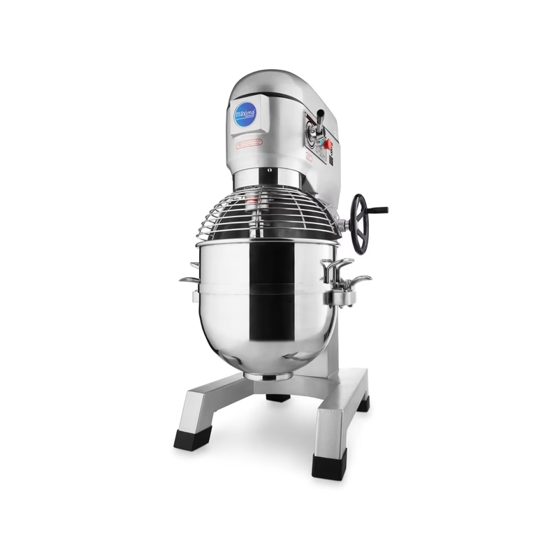 Mixer plan&eacute;taire - 60 L - jusqu'&agrave; 30 kg de p&acirc;te - 3 vitesses - Maxima - 09300180