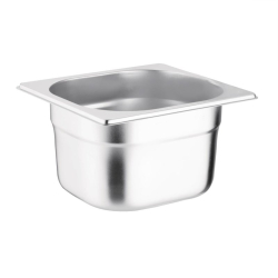 RVS gastronormbak GN 1/6 100mm - GN1/6-100