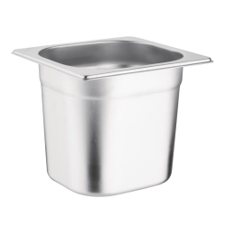 RVS gastronormbak GN 1/6 150mm - GN1/6-150