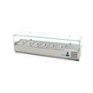 R&eacute;frig&eacute;rateur de pr&eacute;peration de comptoir - 150 cm - s'adapte &agrave; 6 x 1/3 GN - Maxima - 09400326