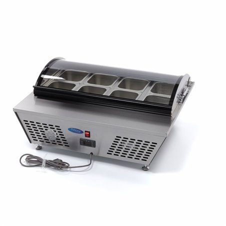 Saladette - 67 L - incl 8 x 1/6 GN - mod&egrave;le de table - Maxima - 09400870