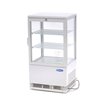 Vitrine r&eacute;frig&eacute;r&eacute;e - 58 L - 43 cm - blanc - Maxima - 09400800