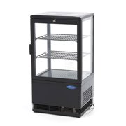 Vitrine r&eacute;frig&eacute;r&eacute;e - 58 L - 43 cm - Maxima - 09400801