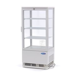 Vitrine r&eacute;frig&eacute;r&eacute;e - 78 L - 43 cm - blanc - Maxima - 09400805