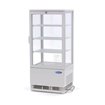 Vitrine r&eacute;frig&eacute;r&eacute;e - 78 L - 43 cm - blanc - Maxima - 09400805