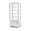 Vitrine r&eacute;frig&eacute;r&eacute;e - 98 L - 43 cm - blanc - Maxima - 09400810