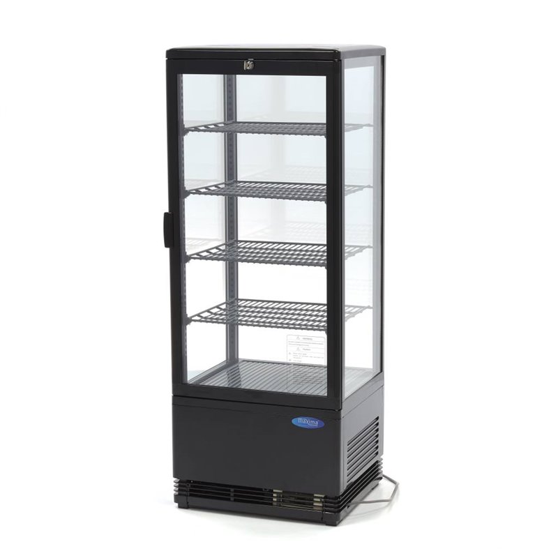 Vitrine r&eacute;frig&eacute;r&eacute;e - 98 L - 43 cm - Maxima - 09400811