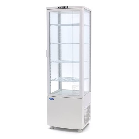 Vitrine r&eacute;frig&eacute;r&eacute;e - 235 L - 52 cm - blanc - Maxima - 09400815