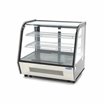 Vitrine &agrave; g&acirc;teaux - 120 L - 70 cm - portes coulissantes arri&egrave;re - Maxima - 09400845