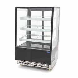 Vitrine &agrave; g&acirc;teaux - 400 L - 90 cm - sur roues - Maxima - 09400842