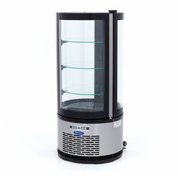 Vitrine &agrave; g&acirc;teaux - 100 L - 48 cm - ronde - Maxima - 09400841