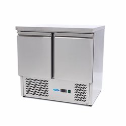 R&eacute;frig&eacute;rateur de comptoir - 90 cm - 2 portes - Maxima - 09400420