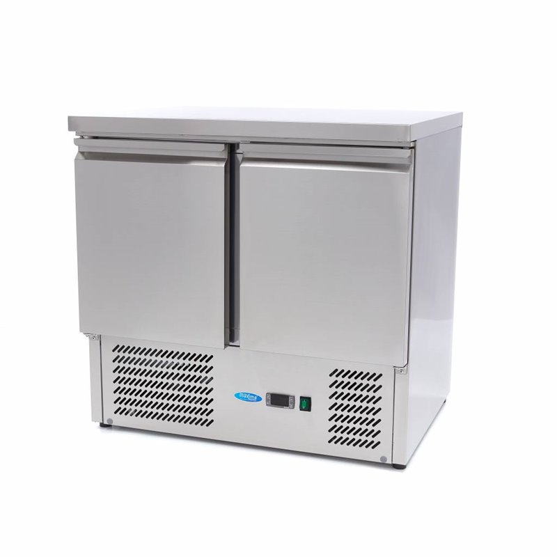 R&eacute;frig&eacute;rateur de comptoir - 90 cm - 2 portes - Maxima - 09400420