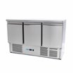 R&eacute;frig&eacute;rateur de comptoir - 137 cm - 3 portes - Maxima - 09400435