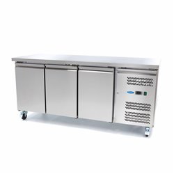 R&eacute;frig&eacute;rateur de comptoir - 180 cm - 3 portes - Maxima - 09400405