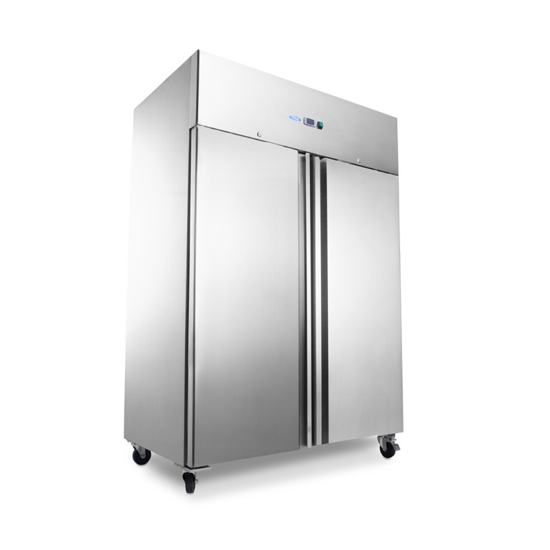 Cong&eacute;lateur - 1200 L - 6 &eacute;tag&egrave;res r&eacute;glables (2/1 GN) - sur roulettes - incl &eacute;tag&egrave;res - Maxima - 09400015