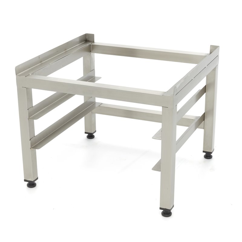 Support pour lave-vaisselle - s'adapte &agrave; 50 x 50 cm - acier inoxydable - Maxima - 09200999