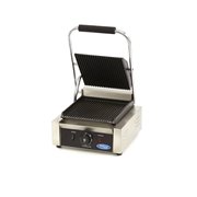 Grill contact - rainur&eacute; - plaque de gril simple - 22 cm - Maxima - 09300430