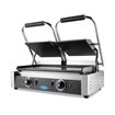Grill contact - lisse - plaque de gril double - 2 x 22 cm - Maxima - 09300437