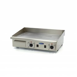 Plaque de gril - lisse - 73 cm - incl plateau d'&eacute;gouttement - 400V - Maxima - 09300075
