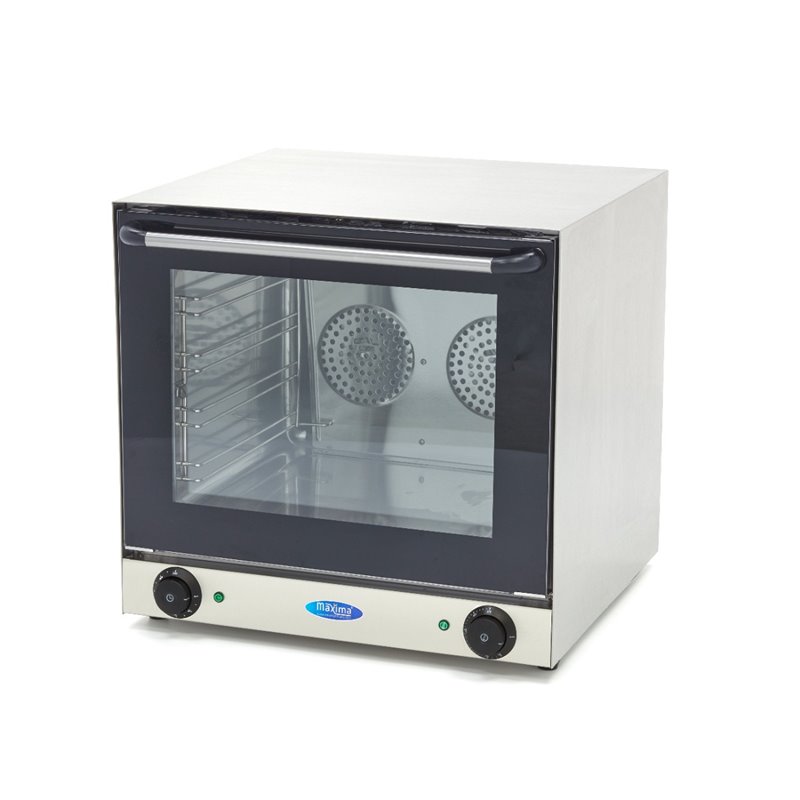 Four &agrave; convection - 4 plateaux - minuterie int&eacute;gr&eacute;e - jusqu'&agrave; 300&deg;C - Maxima - 09300420