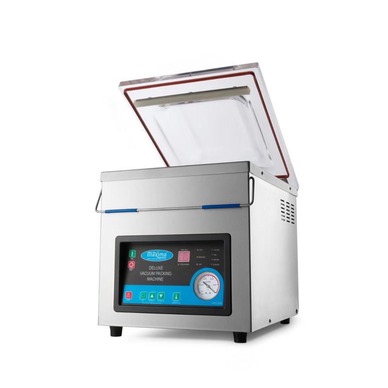 Machine &agrave; emballer sous vide - joint 30 cm - W32 x D37 x H18,5 cm chambre - Maxima - 09300220