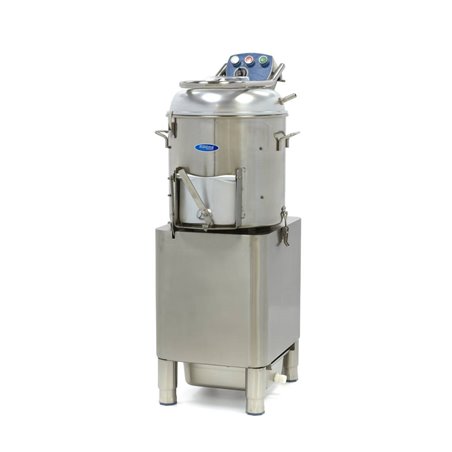 Machine &agrave; &eacute;plucher les pommes de terre - 20 kg - 400 kg / h - minuteur int&eacute;gr&eacute; - Maxima - 09300486