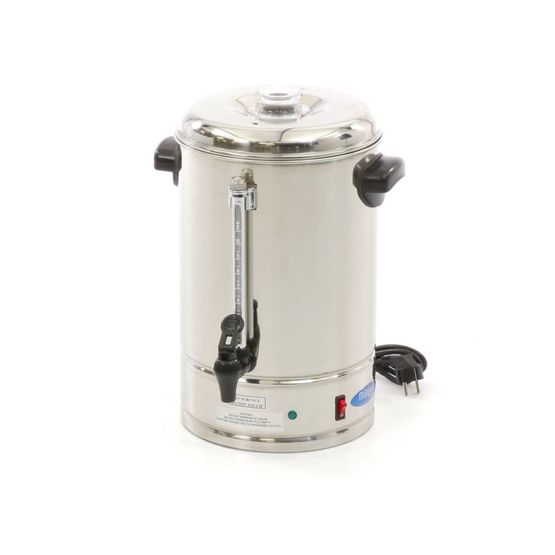 Percolateur &agrave; caf&eacute; - 10 L - 80 tasses - filtre &agrave; caf&eacute; amovible - Maxima - 09300598