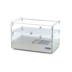 Vitrine chaude - 50 L - 55 cm - 2 &eacute;tag&egrave;res - Maxima - 09400780