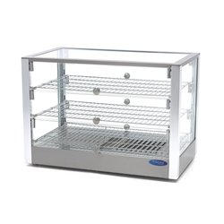 Vitrine chaude - 115 L - 70 cm - 3 &eacute;tag&egrave;res - Maxima - 09400788