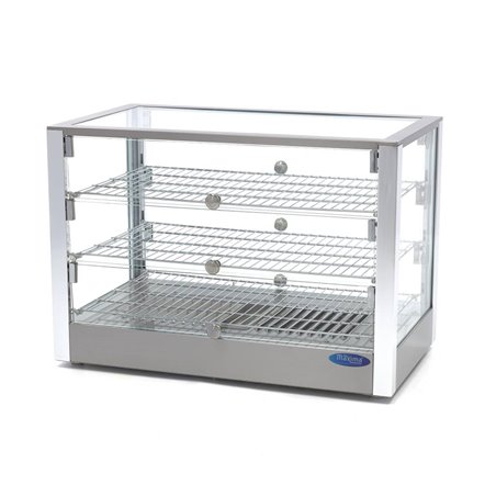 Vitrine chaude - 115 L - 70 cm - 3 &eacute;tag&egrave;res - Maxima - 09400788