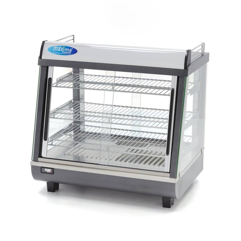 Vitrine chaude - 96 L - 67,5 cm - 3 &eacute;tag&egrave;res - Maxima - 09400785
