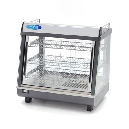 Vitrine chaude - 96 L - 67,5 cm - 3 &eacute;tag&egrave;res - Maxima - 09400785
