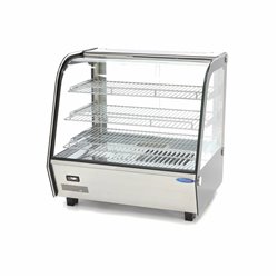 Vitrine chaude - 120 L - 67,8 cm - 3 &eacute;tag&egrave;res - Maxima - 09400846