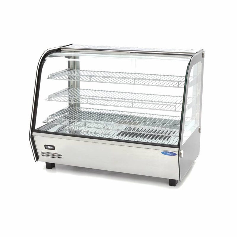 Vitrine chaude - 160 L - 85,6 cm - 3 &eacute;tag&egrave;res - Maxima - 09400851