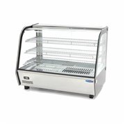 Vitrine chaude - 160 L - 85,6 cm - 3 &eacute;tag&egrave;res - Maxima - 09400851