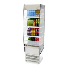 Vitrine &agrave; g&acirc;teaux - 220 L - 50 x 50 cm - ouvert - Maxima - 09400855