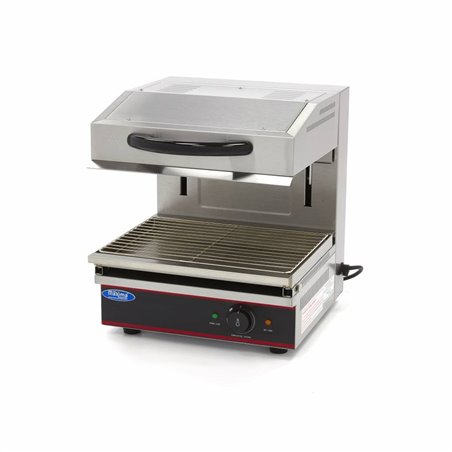 Salamandre grill - 44 x 32 cm - 2800W - avec &eacute;l&eacute;vateur - Maxima - 09300061