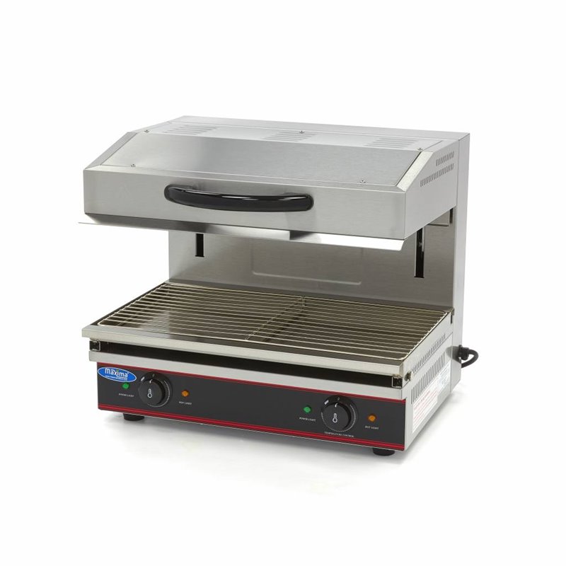 Salamander grill - 59 x 32 cm - 3600W - avec &eacute;l&eacute;vateur - Maxima - 09300062