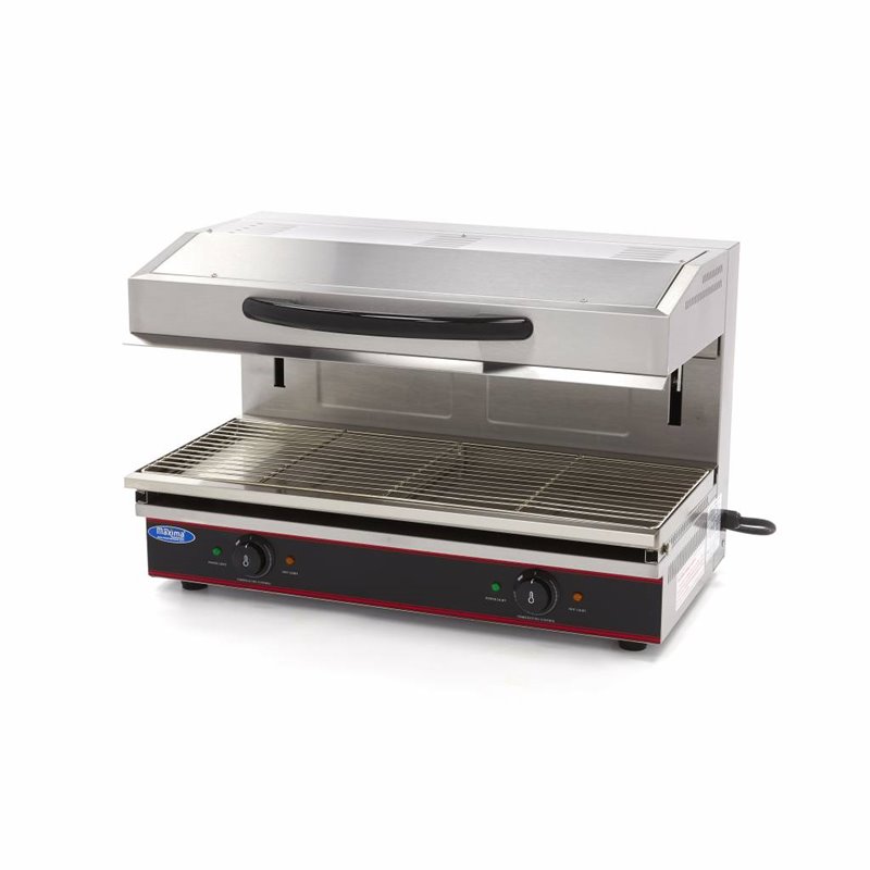 Salamandre grill - 79 x 32 cm - 5600W - avec &eacute;l&eacute;vateur - Maxima - 09300063