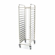 Chariot &agrave; plateaux - boulangerie - s'adapte &agrave; 16 plateaux (60 x 40c m) - excl plateaux - Maxima - 09300548