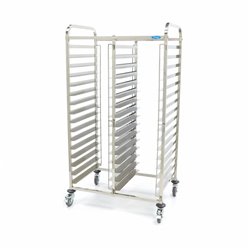 Chariot &agrave; plateaux - boulangerie - s'adapte &agrave; 32 plateaux (60 x 40c m) - excl plateaux - Maxima - 09300549