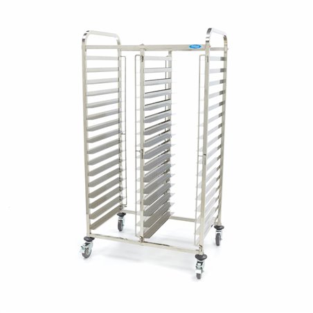 Chariot &agrave; plateaux - boulangerie - s'adapte &agrave; 32 plateaux (60 x 40c m) - excl plateaux - Maxima - 09300549