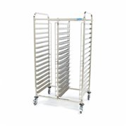Chariot &agrave; plateaux - boulangerie - s'adapte &agrave; 32 plateaux (60 x 40c m) - excl plateaux - Maxima - 09300549