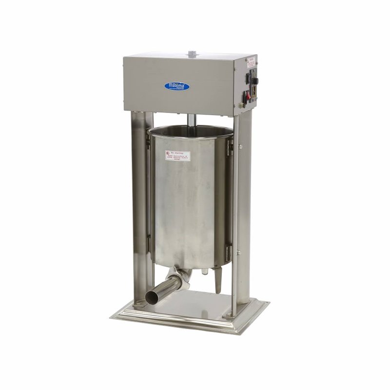 Pouissor &agrave; saucisses - 20 L - automatique - verticale - incl 4 tubes de remplissage - Maxima - 09300458