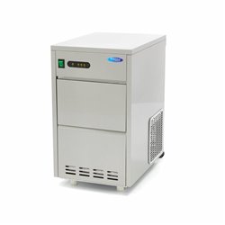 Machine &agrave; gla&ccedil;ons - 24 kg/jour - gla&ccedil;ons creux - refroidissement par air - Maxima - 09300122