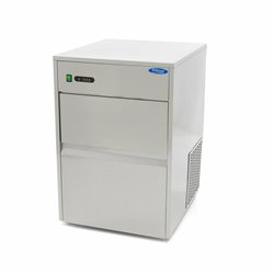 Machine &agrave; gla&ccedil;ons - 28 kg/jour - gla&ccedil;ons creux - refroidissement par air - Maxima - 09300126