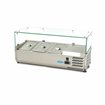 R&eacute;frig&eacute;rateur de pr&eacute;peration de comptoir - 95 cm - s'adapte &agrave; 3 x 1/3 GN - Maxima - 09400317