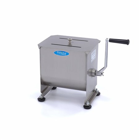 M&eacute;langeur de viande - 10 L - 7,5 kg viande - axle unique - manuel - Maxima - 09300440